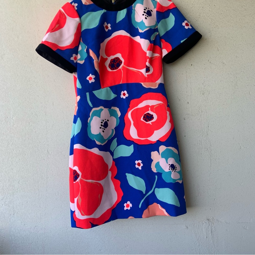 kate spade Blue Floral Shift Dress - Picture 2 of 10